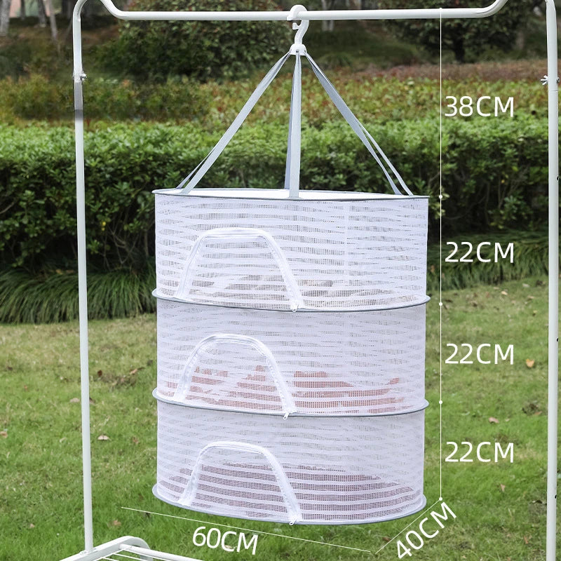 Anti-Mosquito Multi-Layer Fish & Fruit Drying Net