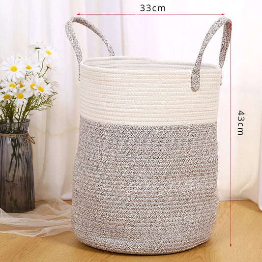 Home Laundry Woven Basket