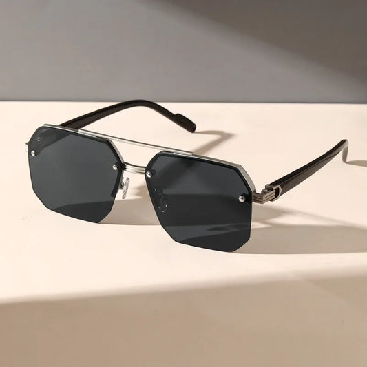 Debonair Rimless Sunglasses