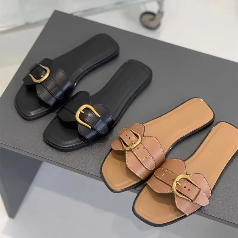 Zappi Buckle Slippers