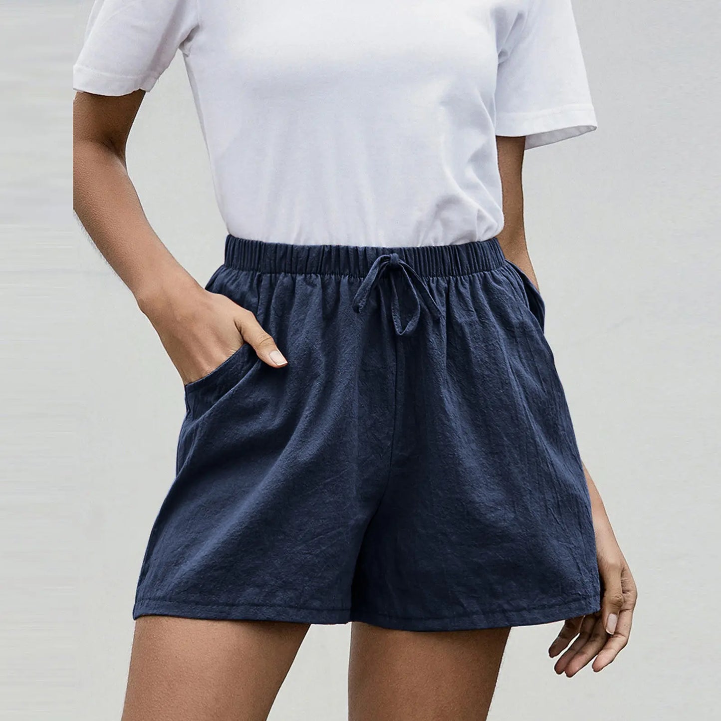 Avia Boho Linen Shorts