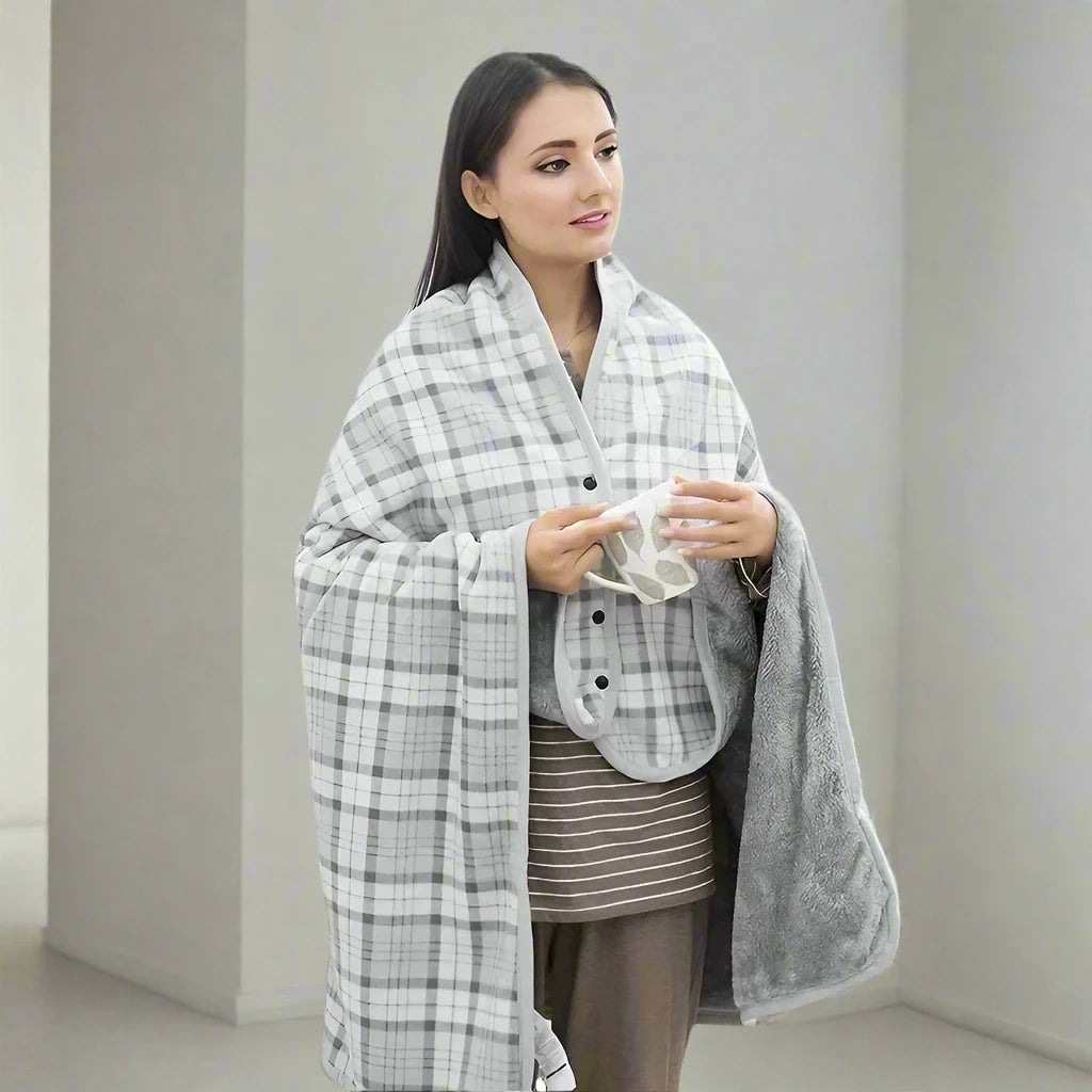 Snuggle Cape - Plush Shawl