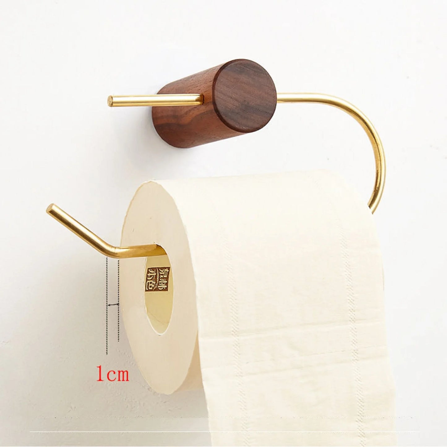 Drill-Free Toilet Paper Minimalist Holder