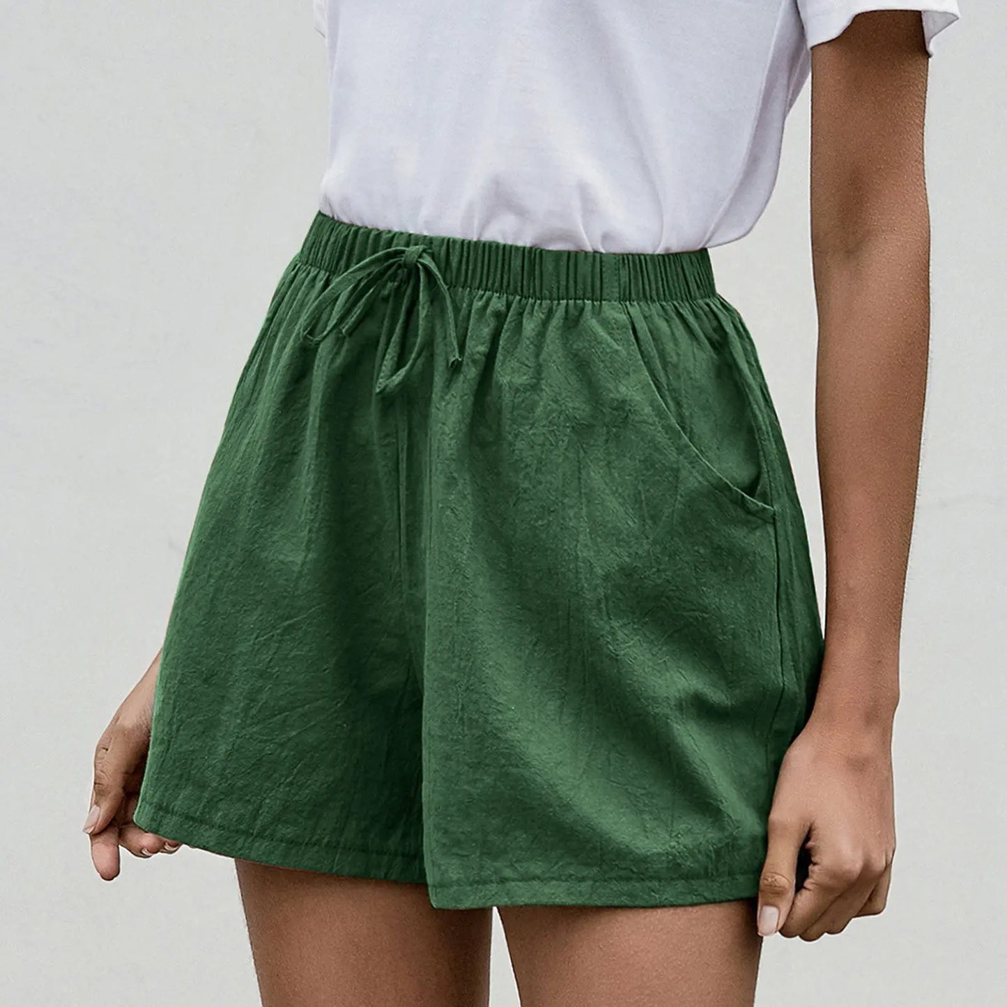 Avia Boho Linen Shorts