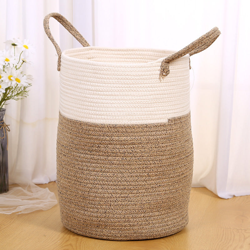 Home Laundry Woven Basket